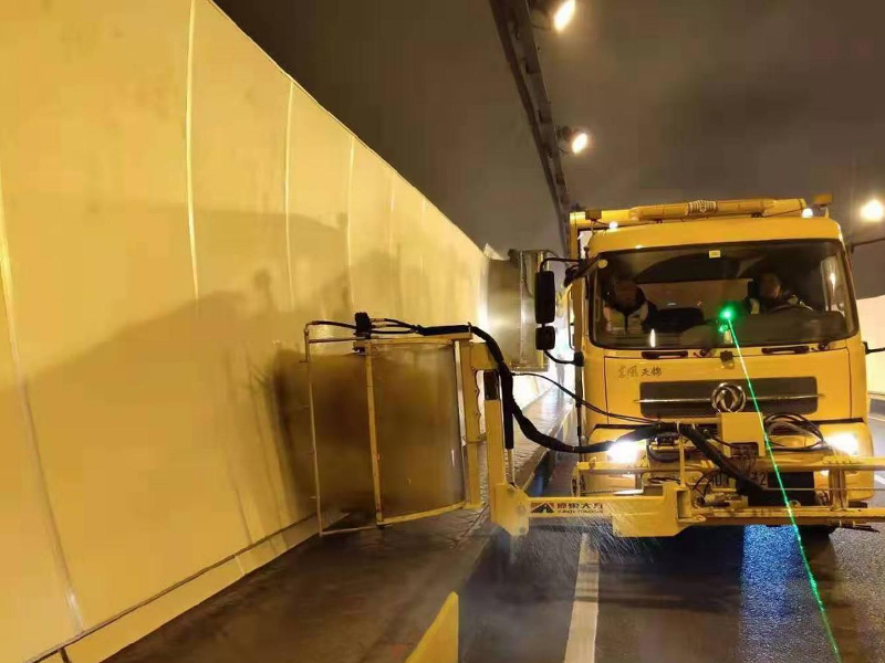 Tunnel Wall Cleaning Operations