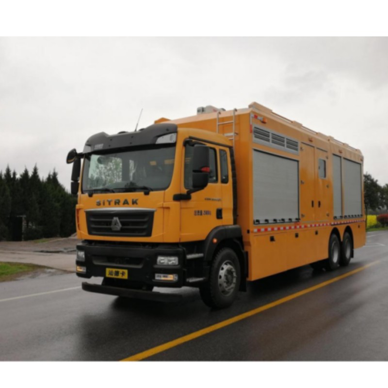 High-Volume Drainage (Mother-Child) Emergency Rescue Vehicle (Mobile Robot Pump Station)