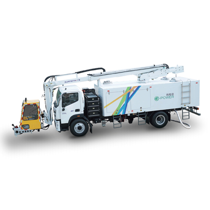 Aircraft de-icing vehicle (electric)