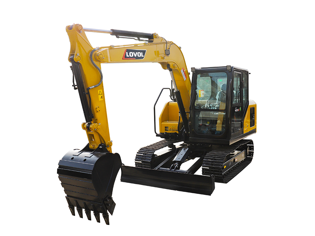 Lovol 7.5 Ton Hydraulic Crawler Excavator
