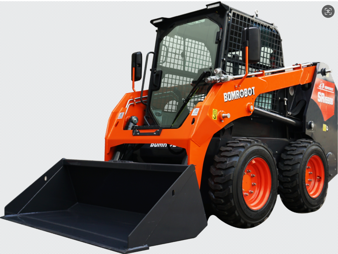 Skip Steer Loader SR1550B Wheel Loader